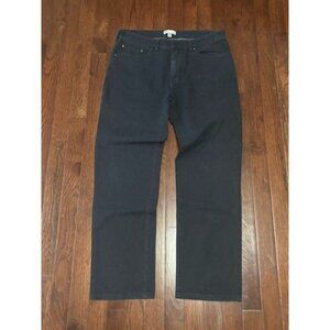 Peter Millar Men's 33x28 Mountainside Flannel Pants 5 Pocket Stretch Navy Blue